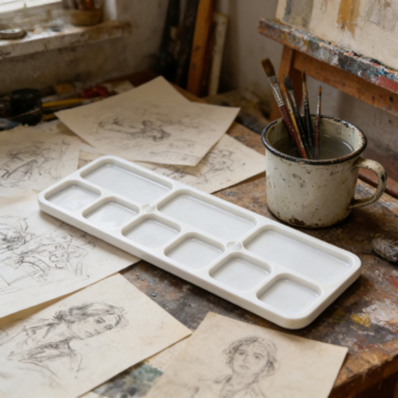 ถาดผสมสีพลาสติกแบบหลายช่อง ป้อ - Acrylic Pour Paint บทวิจารณ์และราคา