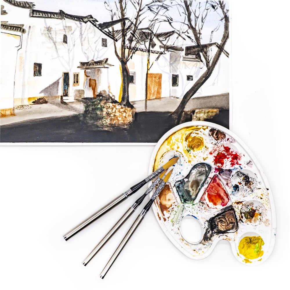 Artsecret พู่กันวาดสีน้ำอะคริล - Acrylic Pour Paint บทวิจารณ์และราคา