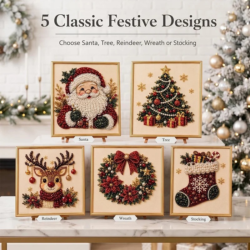 ชุดงานศิลปะภาพเพชรไข่มุกคริสต์ - Art Craft Gifts For Adults บทวิจารณ์และราคา