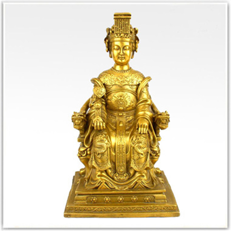 พระพุทธรูปทองเหลืองพระแม่มารยา - Queen Art Craft บทวิจารณ์และราคา