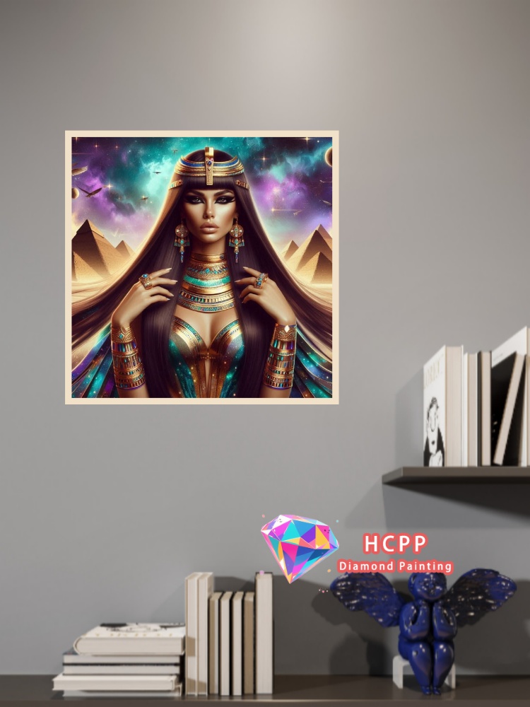 ชุดภาพวาดเพชรรูปพระราชินีอียิป - Queen Art Craft บทวิจารณ์และราคา