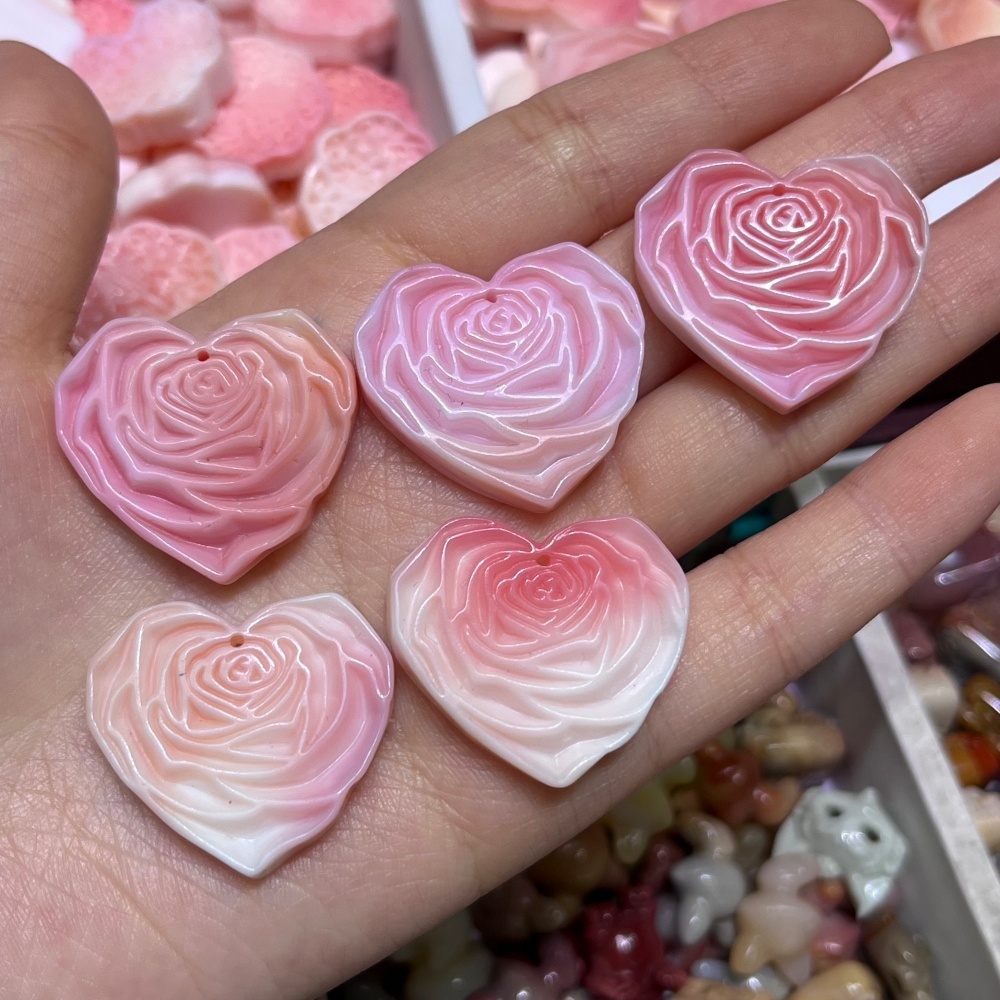 หินเปลือกหอยควีนธรรมชาติ 2 ชิ้ - Queen Art Craft บทวิจารณ์และราคา