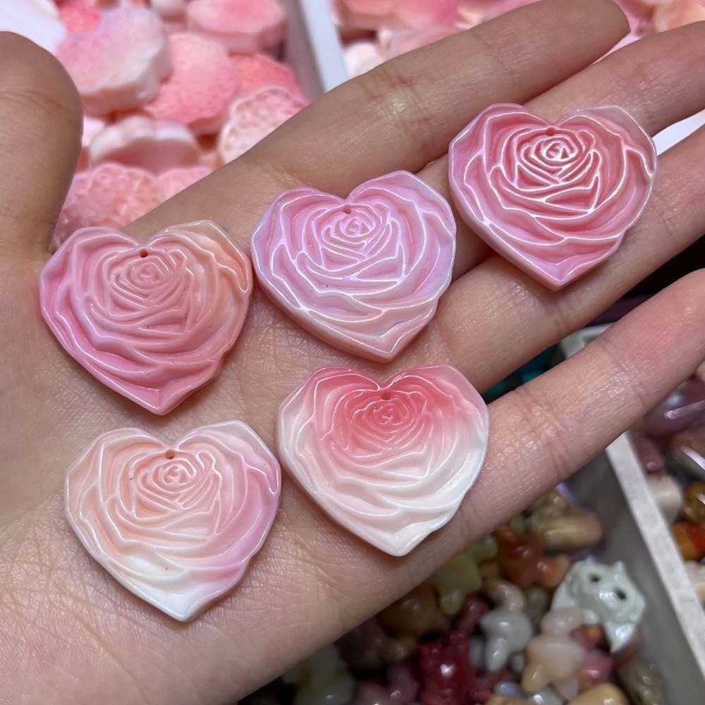 หินเปลือกหอยควีนธรรมชาติ 2 ชิ้ - Queen Art Craft บทวิจารณ์และราคา