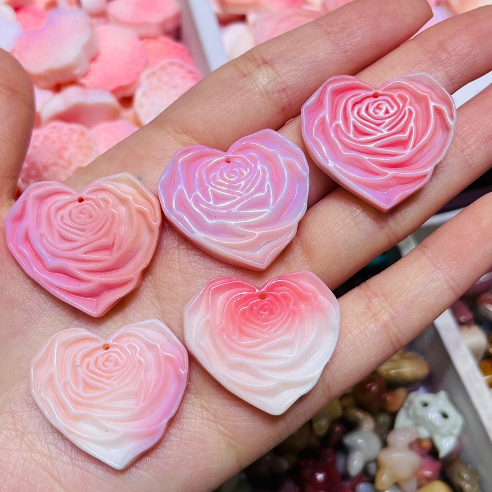 หินเปลือกหอยควีนธรรมชาติ 2 ชิ้ - Queen Art Craft บทวิจารณ์และราคา