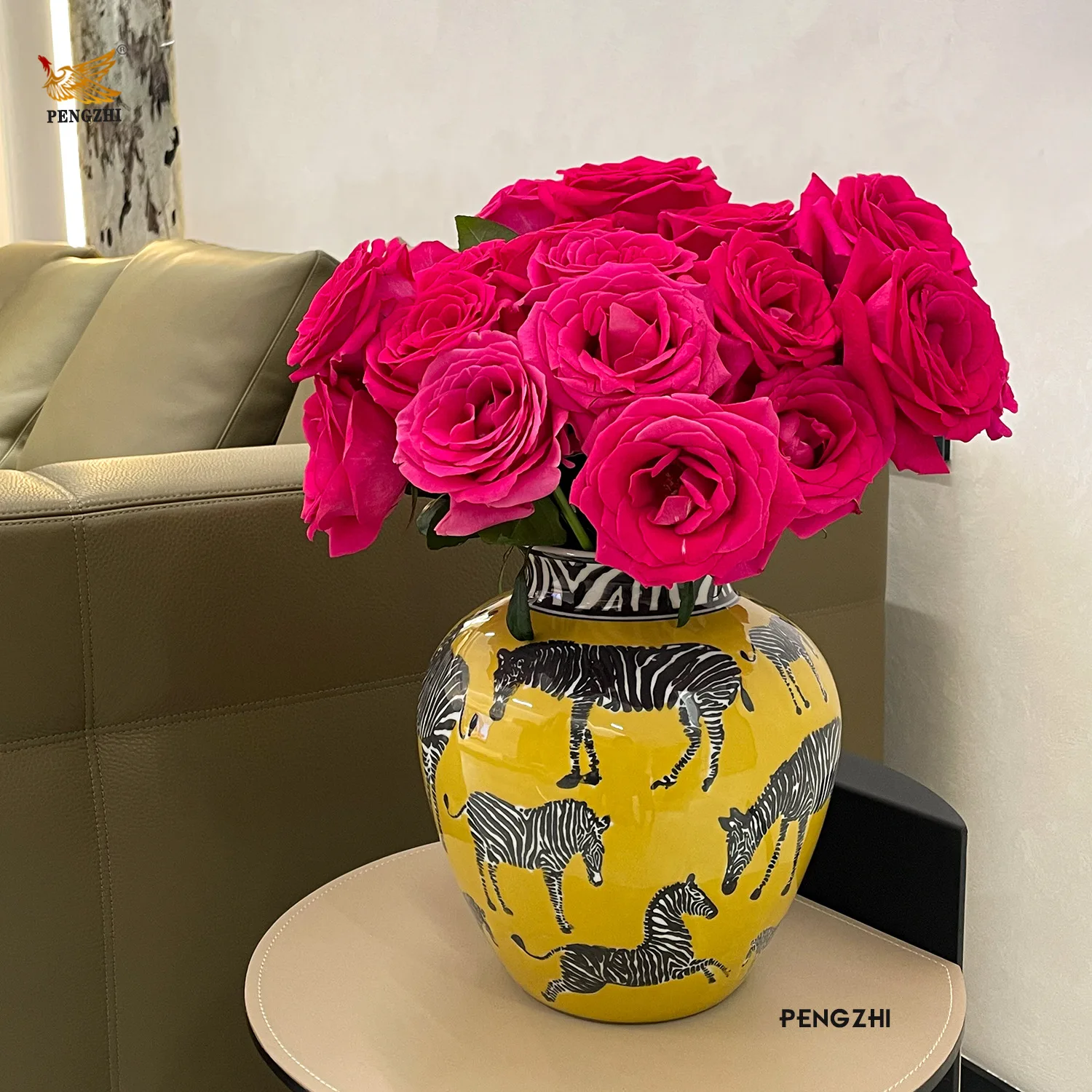 แจกันเซรามิก ลายม้าลาย แจกันพอ - Art Craft Zebra บทวิจารณ์และราคา
