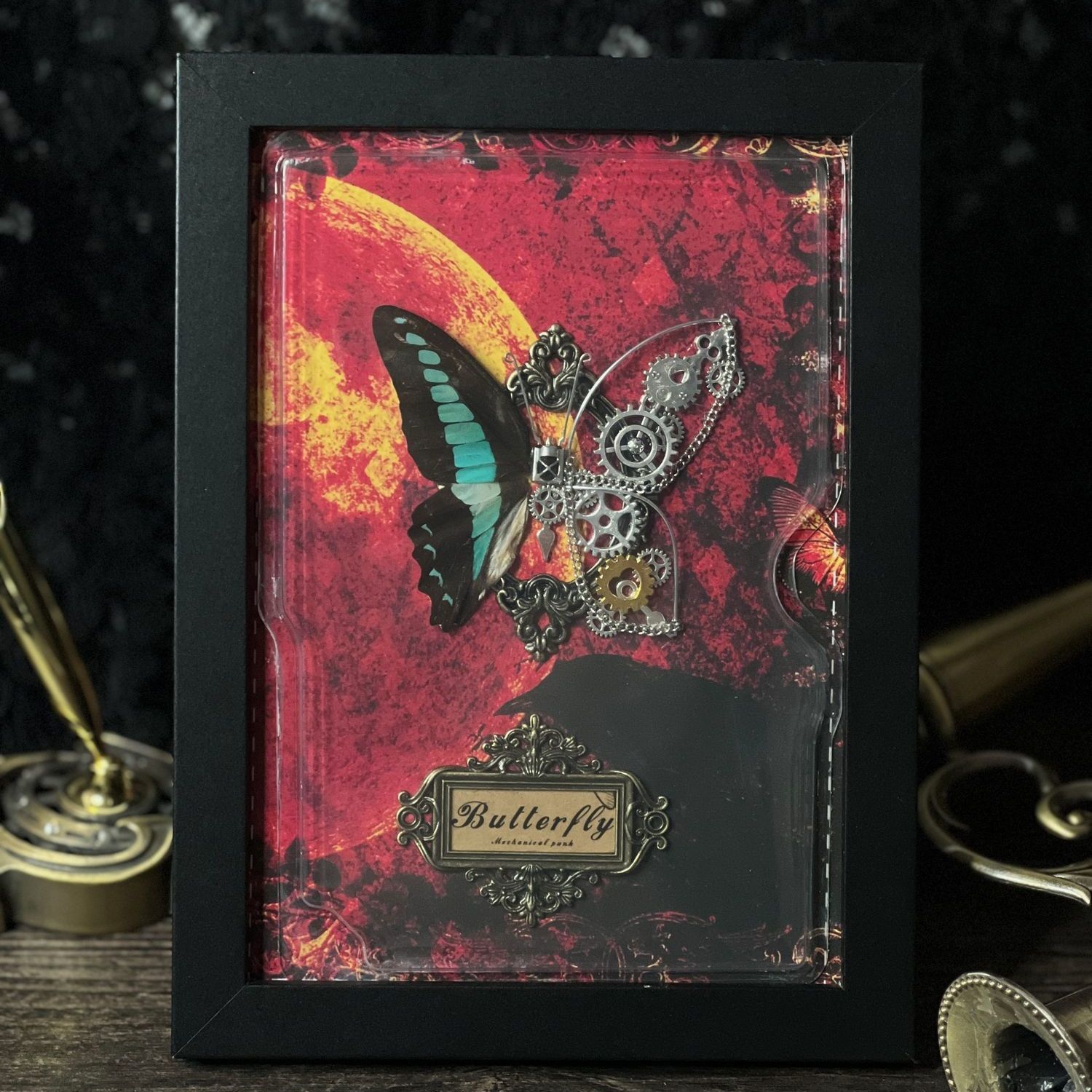 ชุด DIY กรอบรูปผีเสื้อสไตล์สตี - Art Craft Butterfly บทวิจารณ์และราคา
