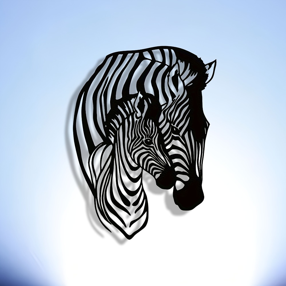 งานศิลปะติดผนังโลหะลายม้าลายสไ - Art Craft Zebra บทวิจารณ์และราคา