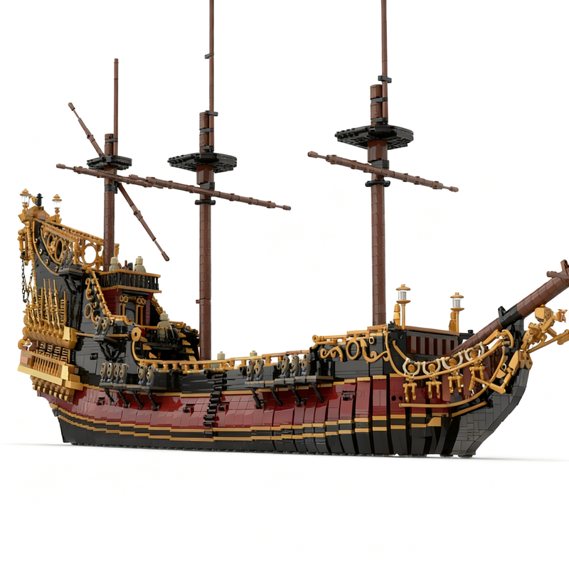 8702 ชิ้น MOC โมเดลเรือโจรสลัด - Queen Art Craft บทวิจารณ์และราคา