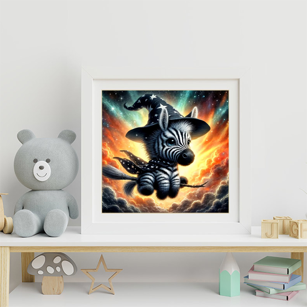 ภาพปักเพชร EverShine 5D DIY ลา - Art Craft Zebra บทวิจารณ์และราคา