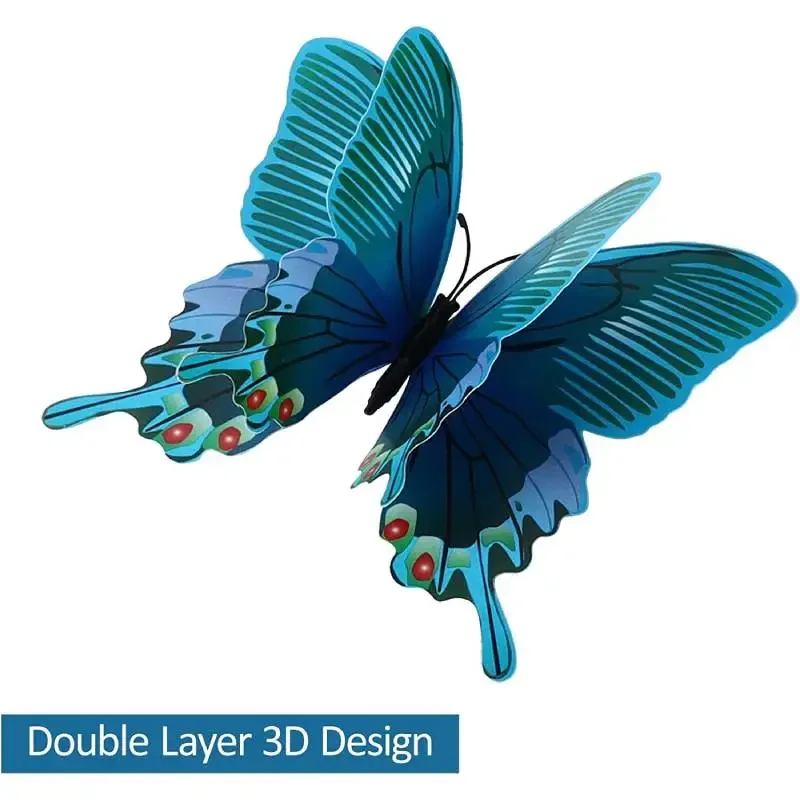 12 ชิ้น 3D สติ๊กเกอร์ติดผนังรู - Art And Craft For Nursery บทวิจารณ์และราคา