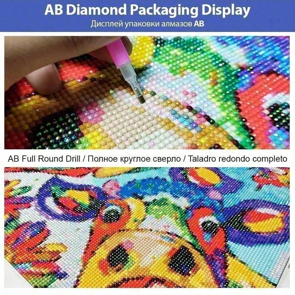 ผ้าฟล็อกกิ้ง 5D DIY 1 ชิ้น, ดอ - Art Craft Butterfly บทวิจารณ์และราคา