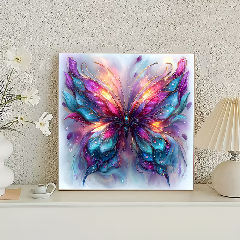 ชุดภาพวาดเพชร DIY 5D ลายผีเสื้ - Art Craft Butterfly บทวิจารณ์และราคา