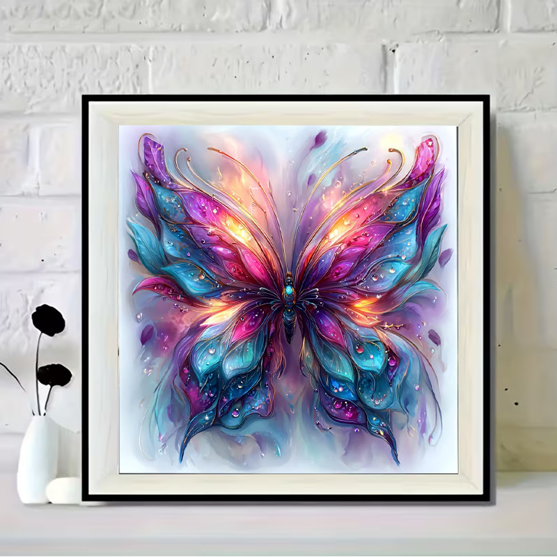 ชุดภาพวาดเพชร DIY 5D ลายผีเสื้ - Art Craft Butterfly บทวิจารณ์และราคา