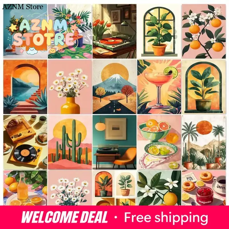 GATYZTORY ชุดระบายสีตามตัวเลข  - Art Craft Gifts For Adults บทวิจารณ์และราคา