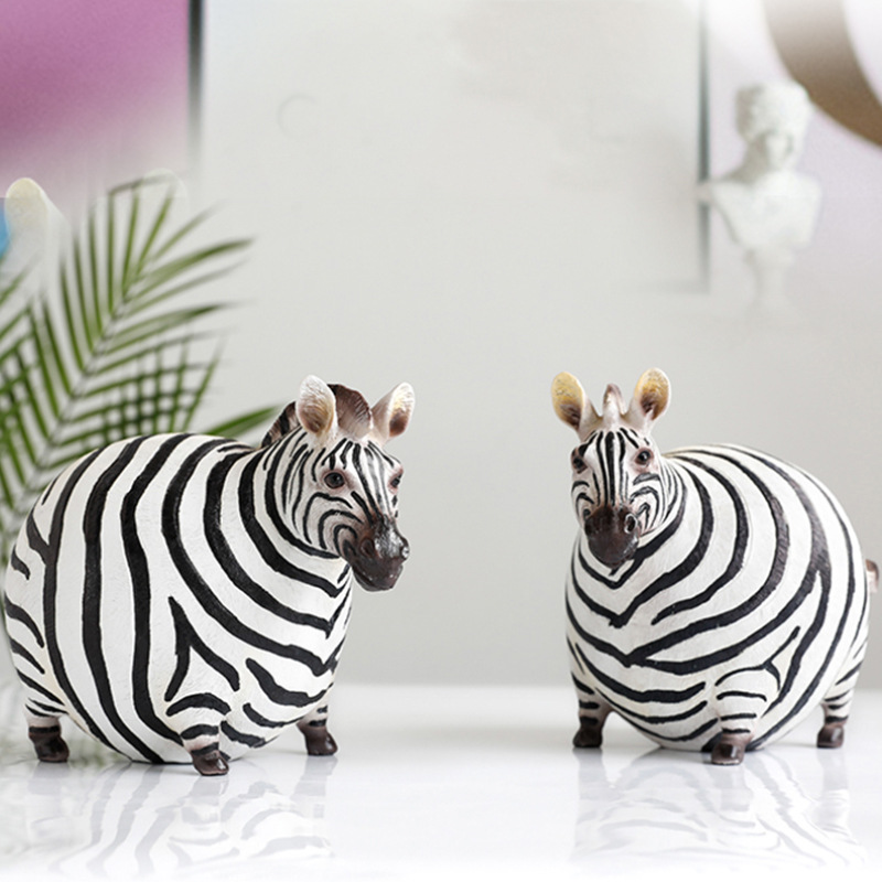 Nordic Creative เรซิ่นน่ารักไข - Art Craft Zebra บทวิจารณ์และราคา