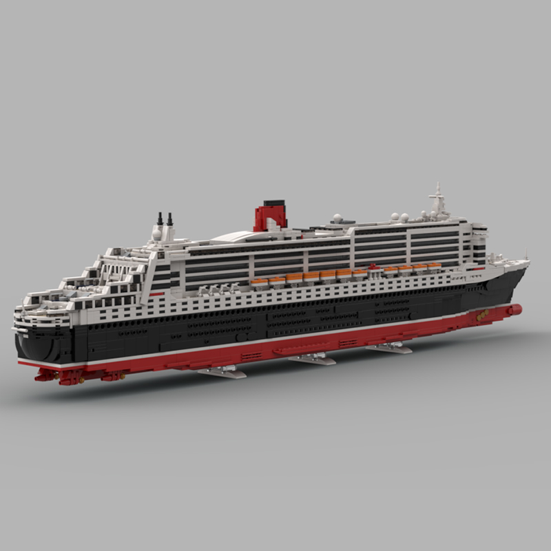 3947 ชิ้น MOC RMS Queen Mary 2 - Queen Art Craft บทวิจารณ์และราคา