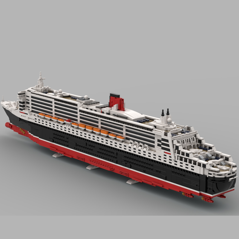 3947 ชิ้น MOC RMS Queen Mary 2 - Queen Art Craft บทวิจารณ์และราคา