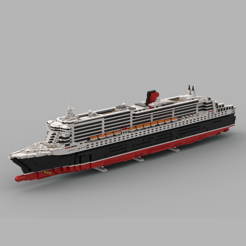 3947 ชิ้น MOC RMS Queen Mary 2 - Queen Art Craft บทวิจารณ์และราคา