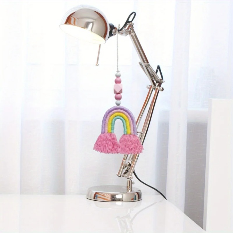 โมบายลมสีรุ้ง งานถักทอขนาดเล็ก - Art And Craft For Nursery บทวิจารณ์และราคา