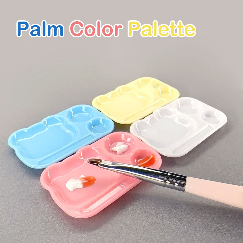 พาเลทผสมสีสำหรับทำเล็บขนาดเล็ก - Acrylic Pour Paint บทวิจารณ์และราคา