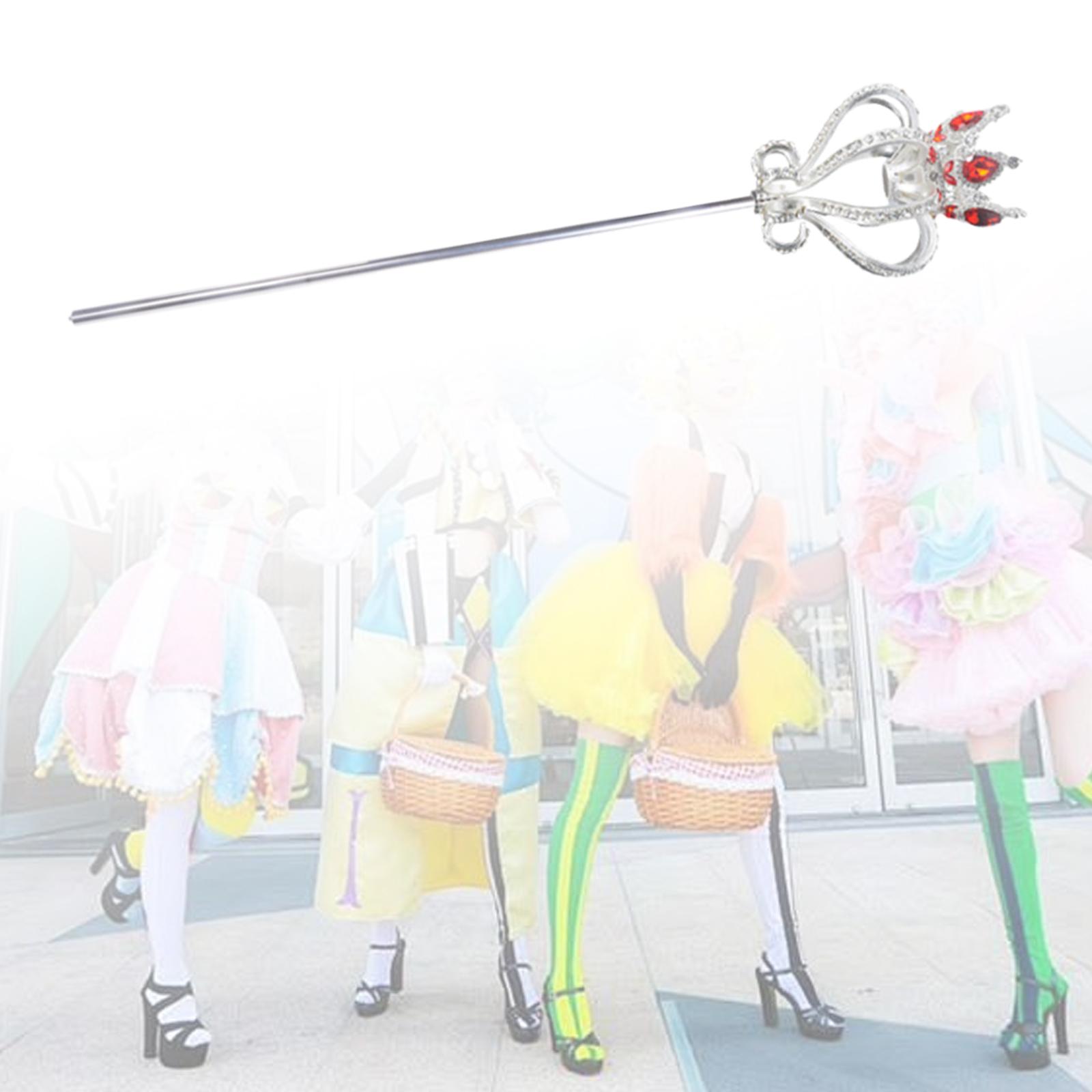 คทาประดับเพชรเทียม งานฝีมือ คอ - Queen Art Craft บทวิจารณ์และราคา