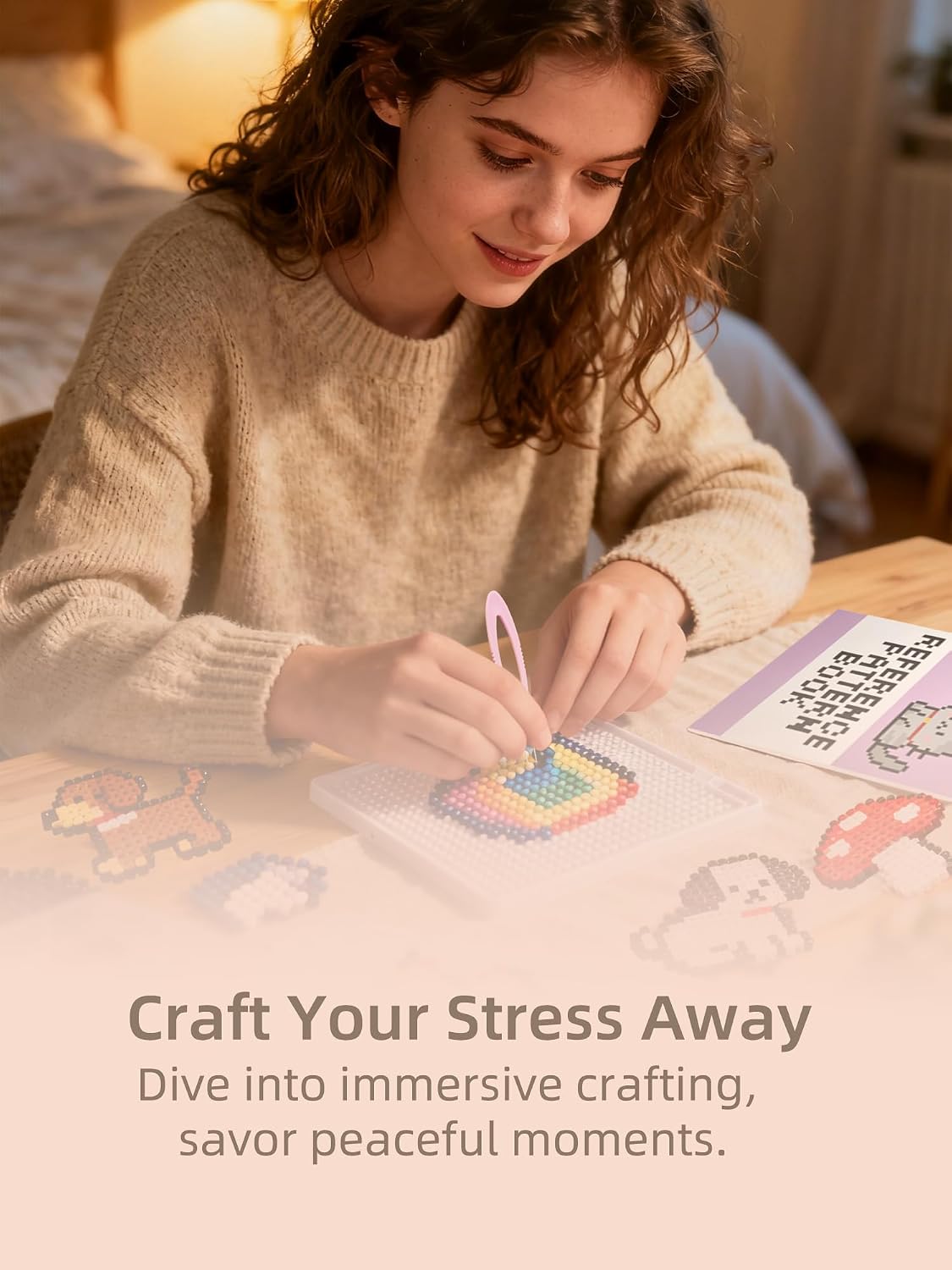 ชุดลูกปัดฟิวส์-ง่ายต่อการใช้งา - Art Crafting บทวิจารณ์และราคา