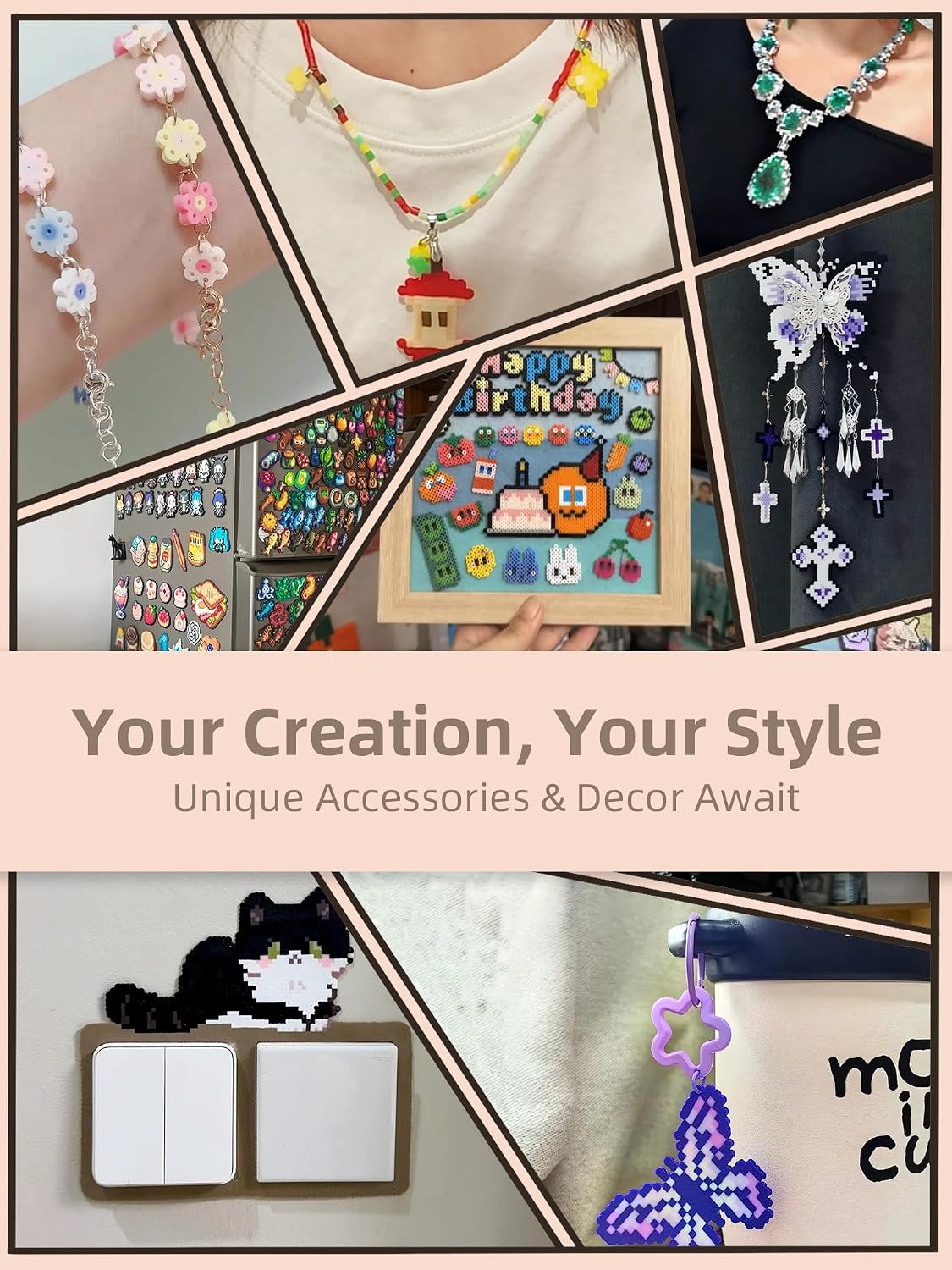 ชุดลูกปัดฟิวส์-ง่ายต่อการใช้งา - Art Crafting บทวิจารณ์และราคา